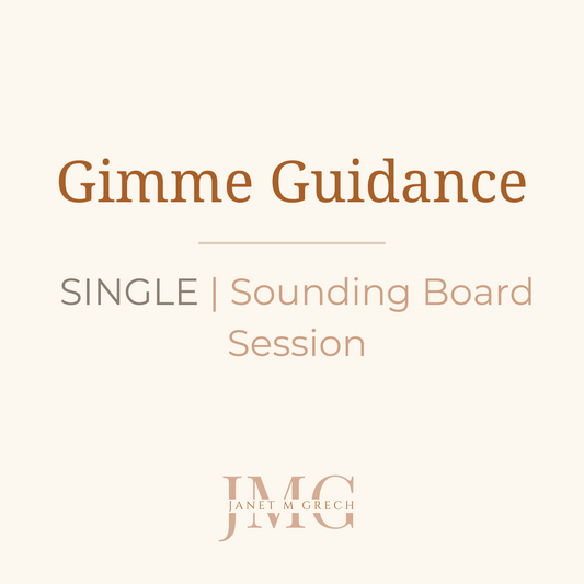 Gimme Guidance | Single | Sounding Board Session